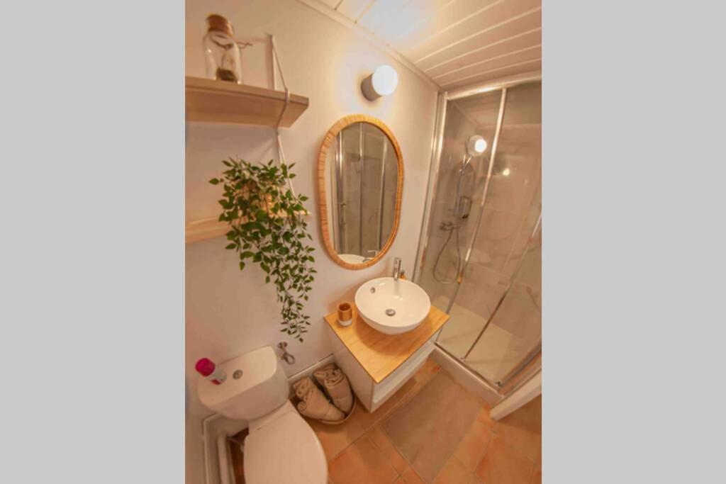 Charmant Studio/T2 Au Calme Avec Jardin Et Parking فوس-سور-مير المظهر الخارجي الصورة