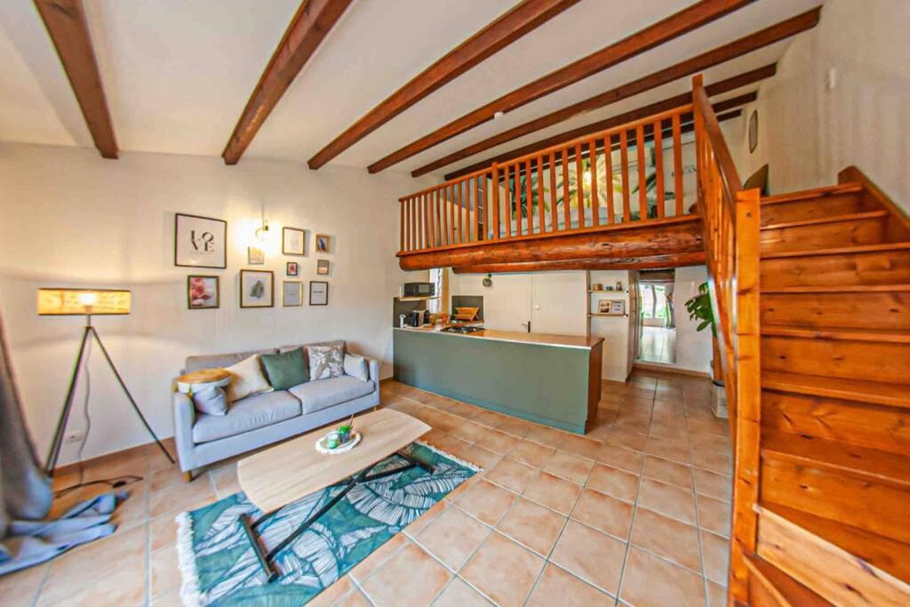 Charmant Studio/T2 Au Calme Avec Jardin Et Parking فوس-سور-مير المظهر الخارجي الصورة